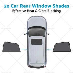 2x Car Rear Window Shade Suitable for Mazda CX5 1st Gen KE 12-17 UVA Protection - Picture 1 of 9