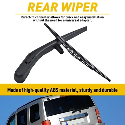 Rear Windshield Wiper Arm & Blade For JEEP LIBERTY 2008 2009 2010 2011 2012 - Image 1 of 4