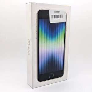 Apple iPhone SE (3rd Generation) A2595 64GB | Starlight | STRAIGHT TALK ONLY - Picture 1 of 4