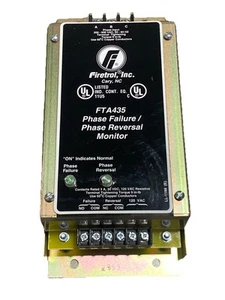 Emerson Firetrol FTA435 Phase Failure / Phase Reversal Power Monitor Module - Picture 1 of 5