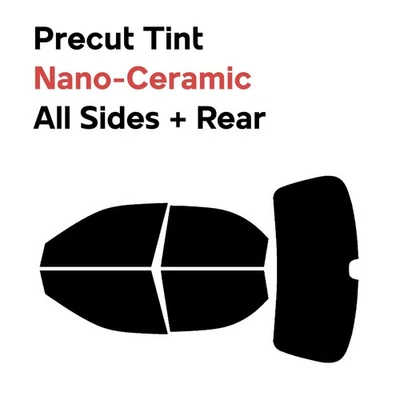 Película de ventana precortada automotriz nano cerámica cualquier % tinte para Kia Sephia 1998-2001 Foto 1 de 4