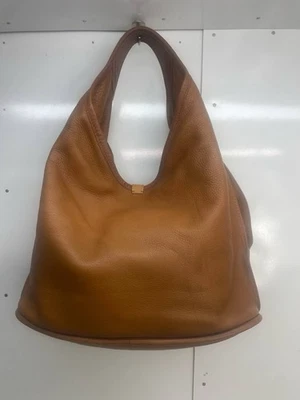 UGG Carmel Leather Hobo Bag with Side Pockets - Image 1 of 4