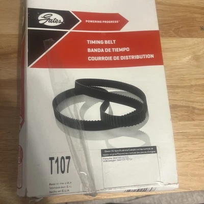 Engine Timing Belt-PowerGrip Premium OE Timing Belt Gates T107 PORSCHE - Image 1 of 3
