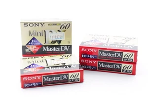 Sony Mini DV 60 Digital Video Cassette 4 Stück ungeöffnet Y2976 - Bild 1 von 14