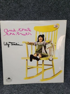 Винтажный виниловый комедийный альбом Lily Tomlin And That's The Truth Polydor 1972 запечатанный - Изображение 1 из 4