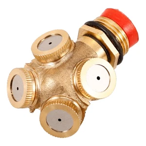 Copper Atomizing Spray Mister Nozzle Head Misting Nozzle for Lawn Irrigation - Picture 1 of 12