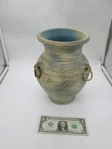 10" Vintage Native American / Mexico - Southwestern Pottery Vase - Picture 1 of 2