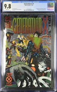 Generation X 1 CGC 9.8 1994 4554260022 Chromium 1st App of Chamber - Picture 1 of 2