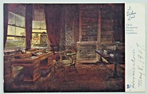 In Dickens Land Dickens's Study 1907 Raphael Tuck Divided Back Postcard A409 - Picture 1 of 3