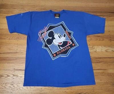 Camiseta De Colección Años 90 Mickey Mouse Florida Gators Puntada Única Talla XL Universidad Foto 1 de 4