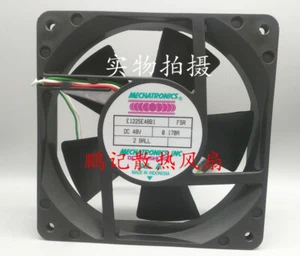 MECHATRONICS E1225E48B1 FSR 48V 0.170A 12CM 12025 3-wire cooling fan - Picture 1 of 2