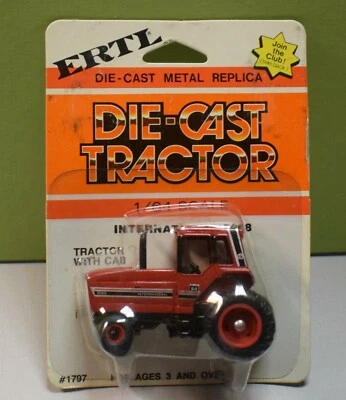 ERTL 1/64 Scale Case IH 5088 Tractor with with red slotted rims - Image 1 of 3