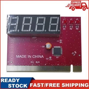 PC 4-digit Code Mainboard Motherboard Diagnostic Analyzer Tester PCI Card - Picture 1 of 9