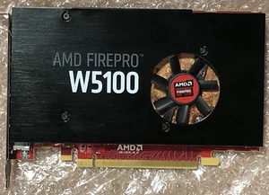 AMD FirePro W5100 4GB GDDR5 PCIe Graphics Video Card 4x DisplayPort Dell W2C47 - Picture 1 of 2