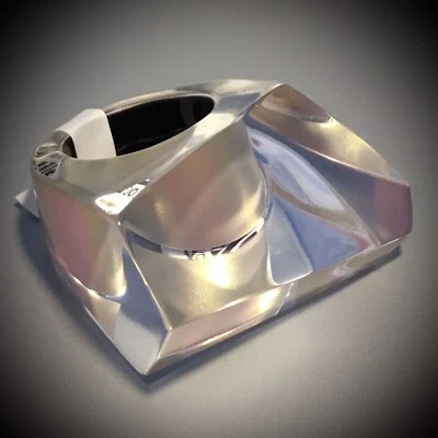 NUEVO CON ETIQUETAS ANILLO DE CÓCTEL FACETADO ALEXIS BITTAR TALLA 6 - Ópalo Rosa Transparente Foto 1 de 4