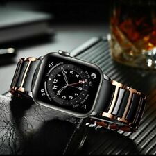 Cinturino per cinturino Apple Watch Se 6 5 4 3 38/44 mm ceramica acciaio...