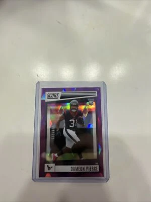 Dameon Pierce 2022 Score Rookie Card Purple #/299 - Image 1 of 2