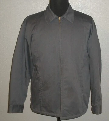 Men's Large Red Kap Quilted Lined Full Zip Mechanic Work Jacket - Image 1 of 4