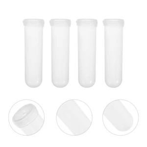 8pcs Plastic Single Flower Floral Tubes For Freshness Preservation Flower - Picture 1 of 12