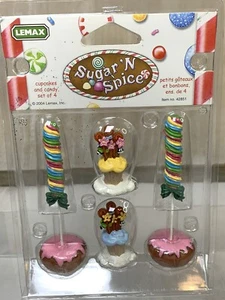 Lemax Sugar N Spice Retired Cupcakes And Candy Weihnachtsdorf RAR - Bild 1 von 2