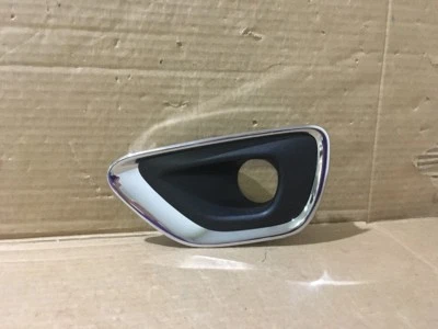 Jeep Grand Cherokee 2011 2012 2013 parachoques delantero luz antiniebla bisel embellecedor izquierdo derecho OEM Foto 1 de 4