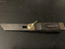 Vintage Rare STANLEY SW No. 25 SLIDING T-BEVEL - 6” Wood & Brass Handle USA
