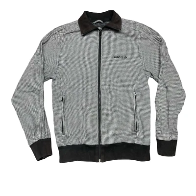 Chaqueta de Pista Adidas Originales Materiales del Mundo Rara Pata de Gallo Para Hombre S Foto 1 de 4