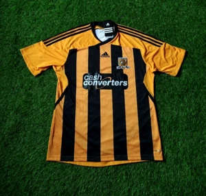 NUEVA CAMISETA DE FUTBOL HULL CITY 2011 2012 LOCAL ADIDAS O56551 HOMBRE L - Imagen 1 de 10