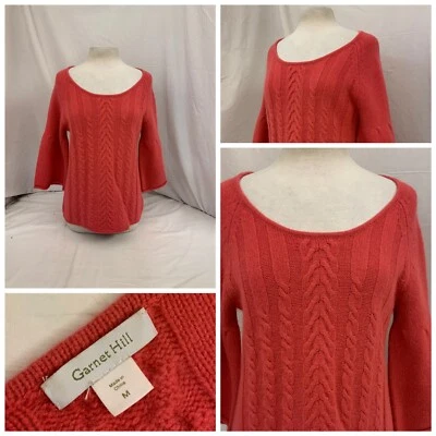 Suéter Granate Hill M Rosa Lana Conejo Nylon Cuello Redondo YGI P2-18 Foto 1 de 4