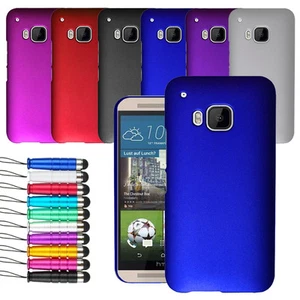 Per HTC One M9 Armatura Custodia Rigida Posteriore Cover Sottile + Schermo Film - Foto 1 di 7