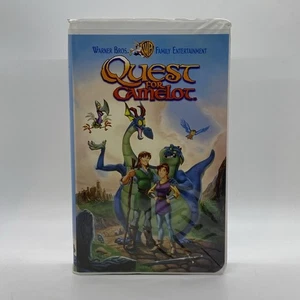 The Quest for Camelot 1998 VHS Tape Clamshell - Picture 1 of 4