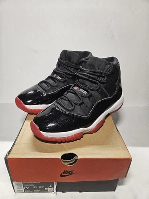 Men’s Jordan 11 Retro High Bred 2019 Size 8.5  378037-061 Pre Owned Used OG Box - Image 1 of 4