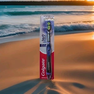 Colgate 360 Soft, Vibrate, Battery Powered Toothbrush Factory Sealed - Picture 1 of 8