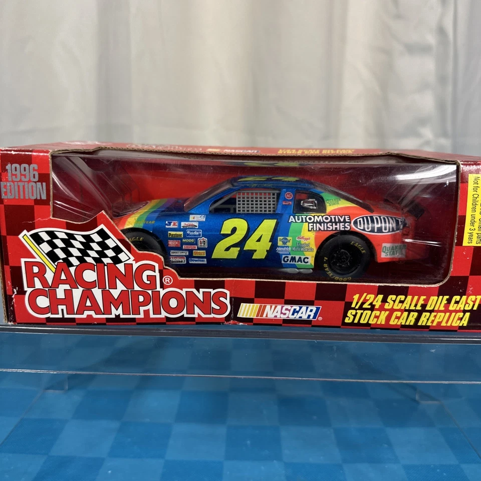 Racing Champions 1996 Jeff Gordon Dupont NASCAR escala 1:24 nuevo en caja raro Foto 1 de 4