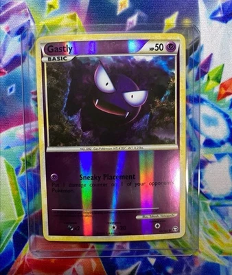 Gastly [Reverse Holo] - (63/102) HeartGold/SoulSilver: Triumphant - Pokémon Card - Image 1 of 2