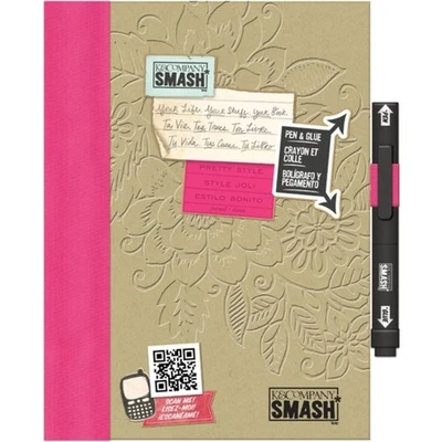 Libro folio diario basura K&Company Pretty Pink SMASH (2014) Foto 1 de 4