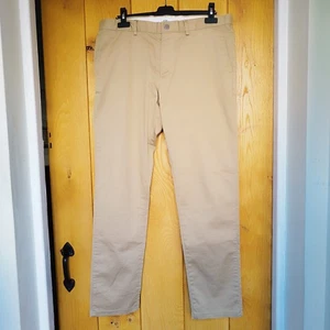 Speichenhose Chinohose Sharps Build A W36 L32 beige stone smart lässig Stretch - Bild 1 von 5