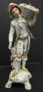 Antike Royal Dux Porzellan Figur handbemalt Größe 9" groß Tschechien!!! - Bild 1 von 10