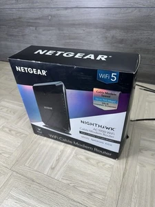 NEW Netgear Nighthawk C7000 AC1900 WiFi router DOCSIS 3.0 Cable Modem Xfinity - Afbeelding 1 van 5