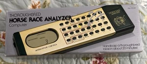 1979 ORIGINAL BOX, PAPERS VINTAGE MATTEL ELECTRONICS HORSE RACE ANALYZER   == - Picture 1 of 3