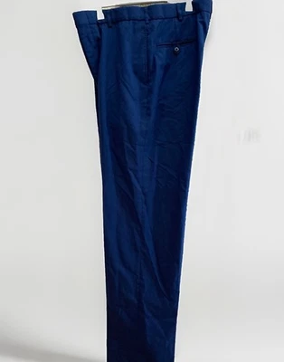 Pantalones de vestir Defense Logistics Agency para hombre 34R C lana azul marino 45 %/poliéster 55 % Foto 1 de 4