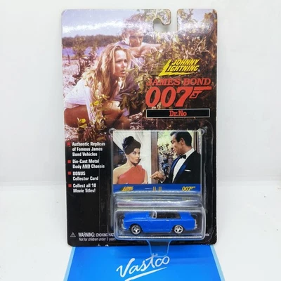 Johnny Lightning James Bond 007 Dr. Nº 1962 Sunbeam Alpine Serie II Azul 1/64 Foto 1 de 4