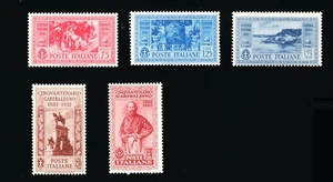 [ITALIA] 1932 75c-5l SC 285-289 / Márgenes completos (MNH) - Imagen 1 de 2