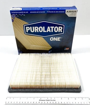 Filtro de aire-VIN: 5, FI, 24 válvulas Purolator A35528 para Ford Lincoln varios Foto 1 de 3