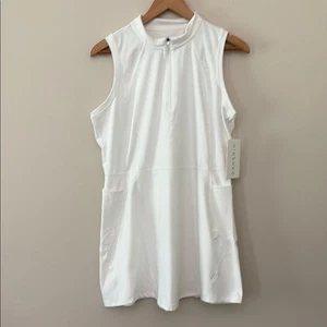 New Danskin Golf Active Dress Sleeveless 1/4 Zip Moisture Wicking White Size XL - Imagen 1 de 12