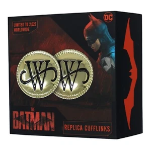 DC The Batman Limited Edition Replica Wayne Cufflinks - Limited Edition - Picture 1 of 6