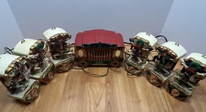 Mr Christmas 1992 Holiday Carousel Musical Circus Animals Lights Sound Vtg 2073 - Bild 1 von 16