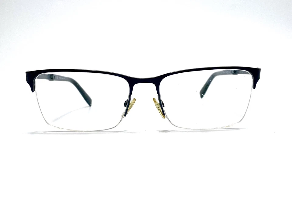 Gafas Trussardi negras rectangulares de media llanta Italia VTR417K 0K59 55 17 145 Foto 1 de 4