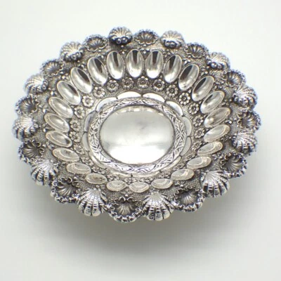 Декорированная чаша из серебра 900 - Изображение 1 из 3