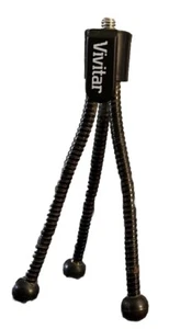 u…Vivitar Mini Stativ 5 Zoll Clip Tasche biegsam Spinnenbein - Bild 1 von 1